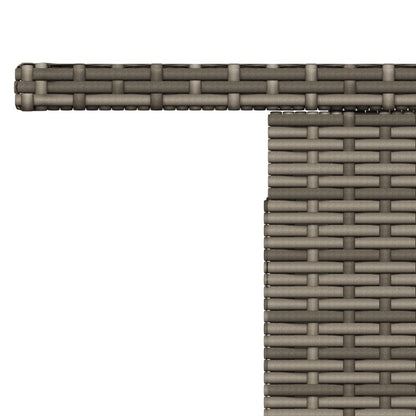 Tavolo Da Giardino Piano In 100X55X73Cm Polyrattan