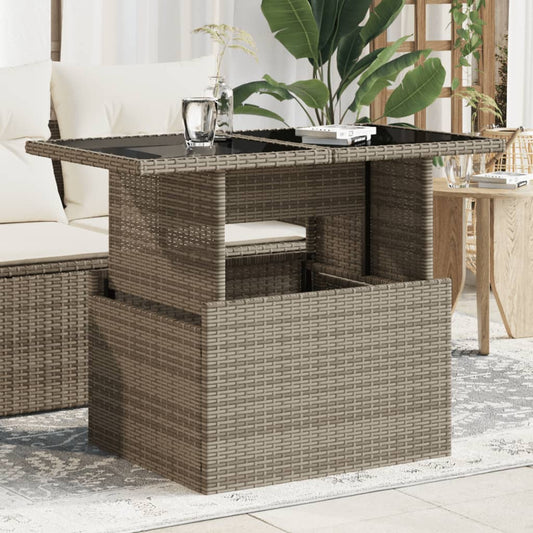Tavolo Da Giardino Piano In 100X55X73Cm Polyrattan