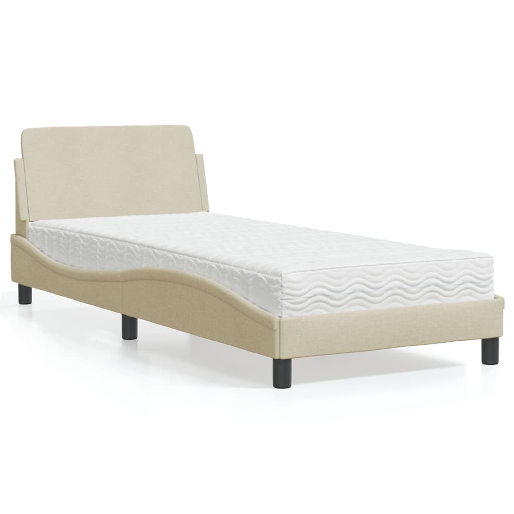 Letto Con Materasso Dover Tessuto
