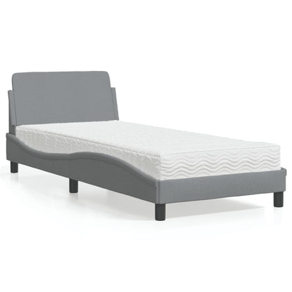Letto Con Materasso Dover Tessuto