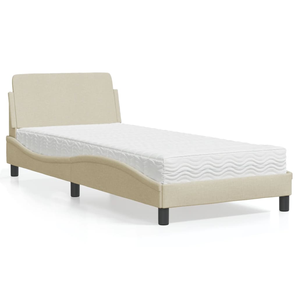 Letto Con Materasso Dover Tessuto