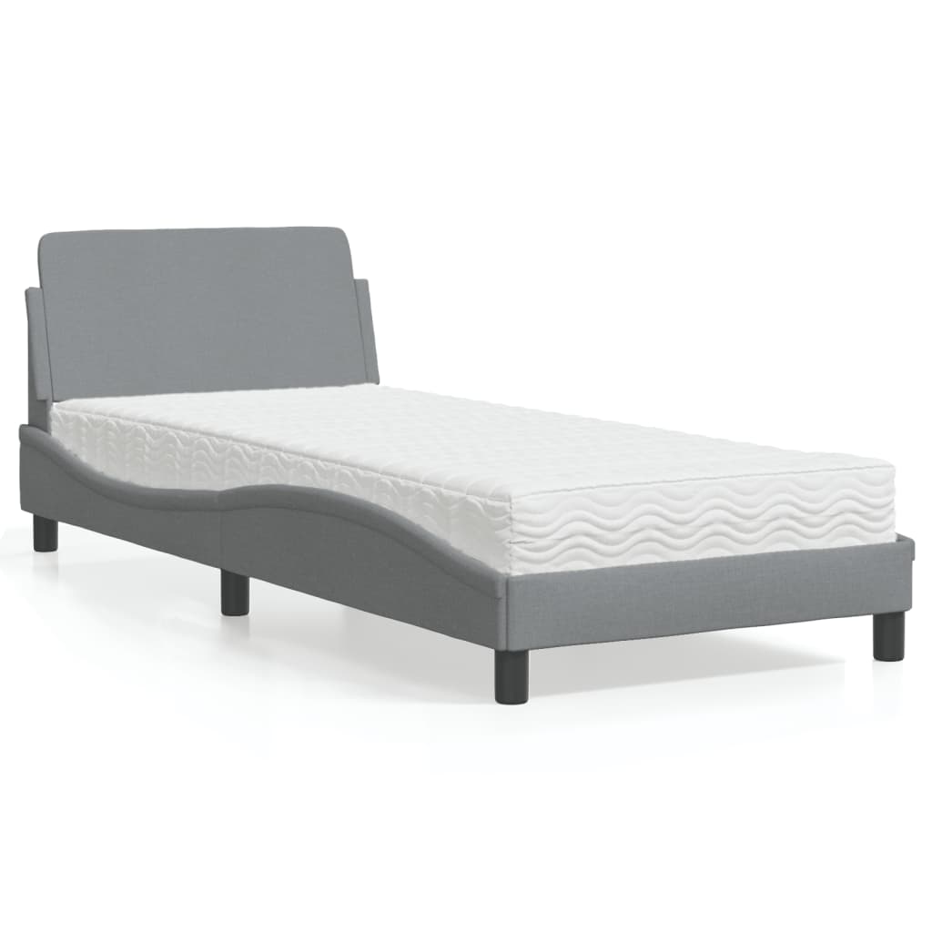 Letto Con Materasso Dover Tessuto
