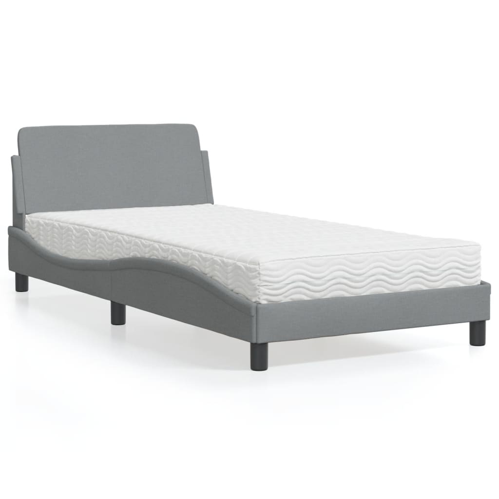 Letto Con Materasso Dover Tessuto