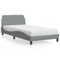 Letto Con Materasso Dover Tessuto