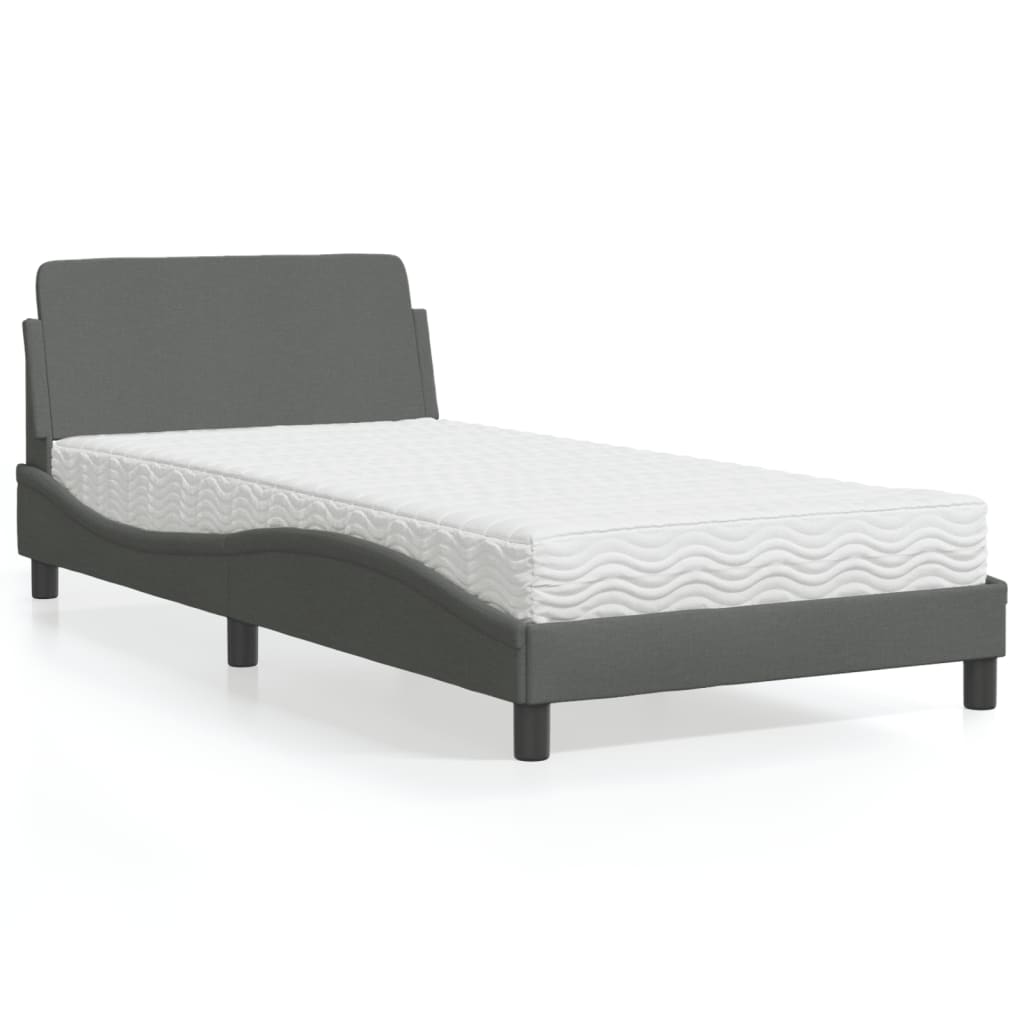 Letto Con Materasso Dover Tessuto