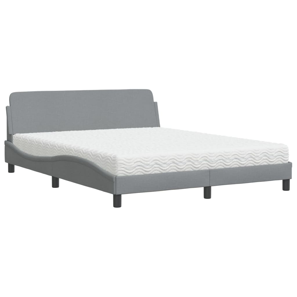 Letto Con Materasso Dover Tessuto