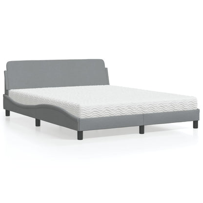 Letto Con Materasso Dover Tessuto