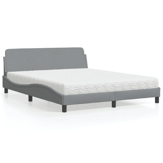 Letto Con Materasso Dover Tessuto