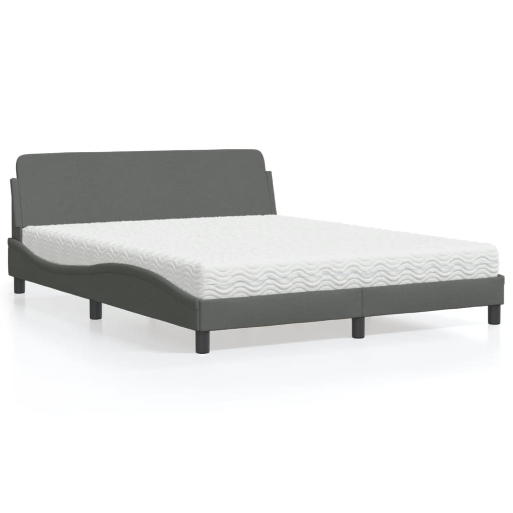 Letto Con Materasso Dover Tessuto