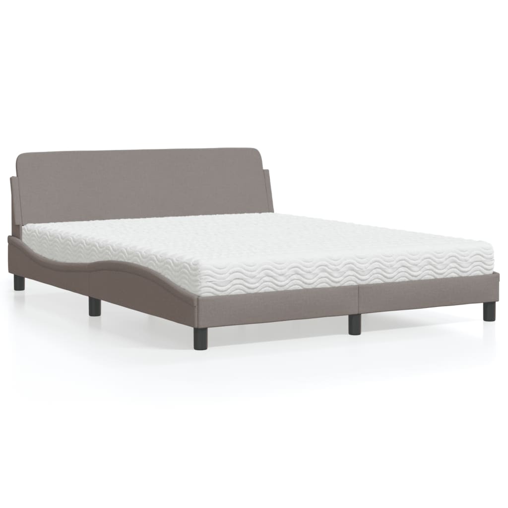 Letto Con Materasso Dover Tessuto