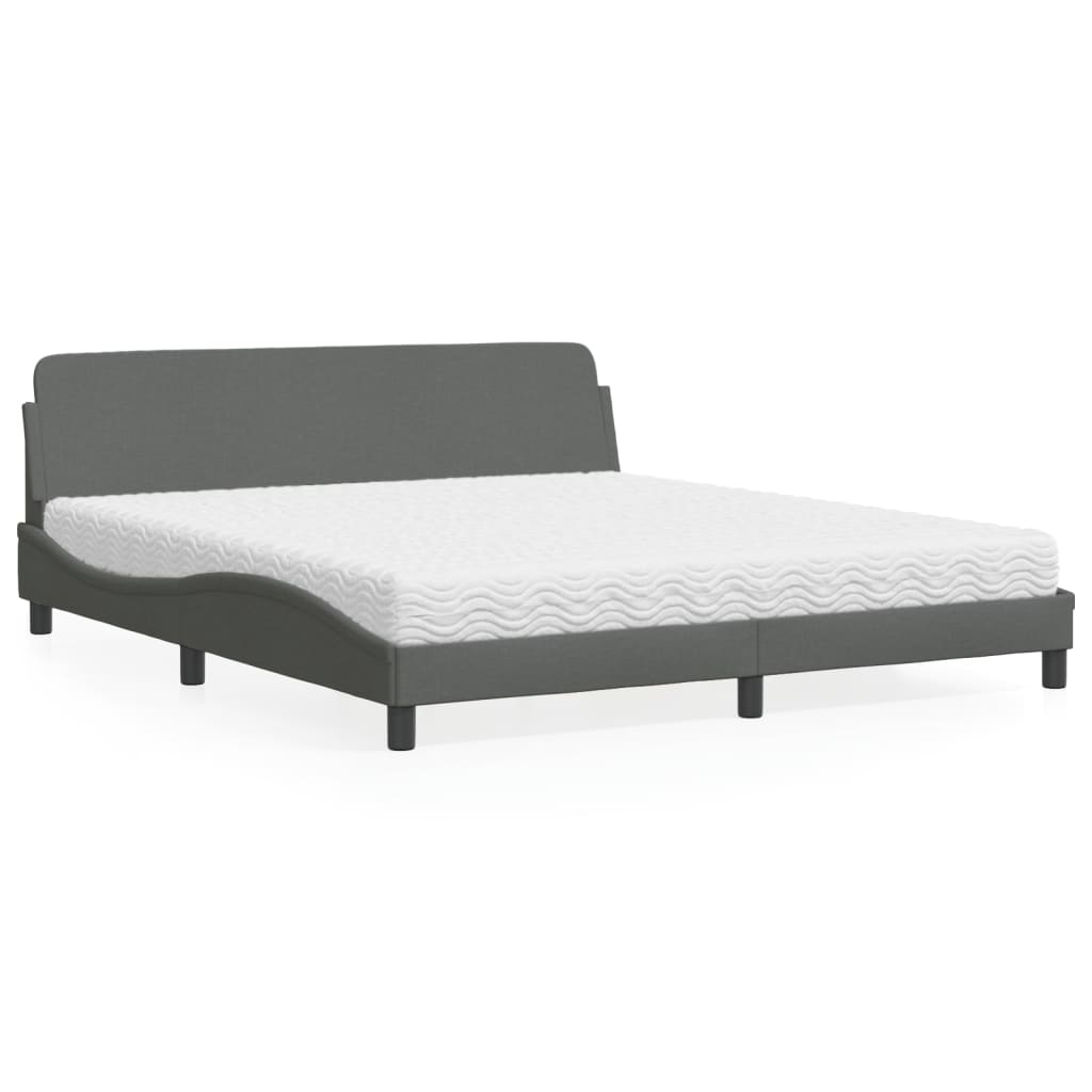 Letto Con Materasso Dover Tessuto