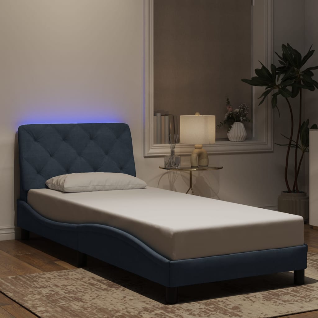Giroletto Con Led Senza Materasso In Velluto