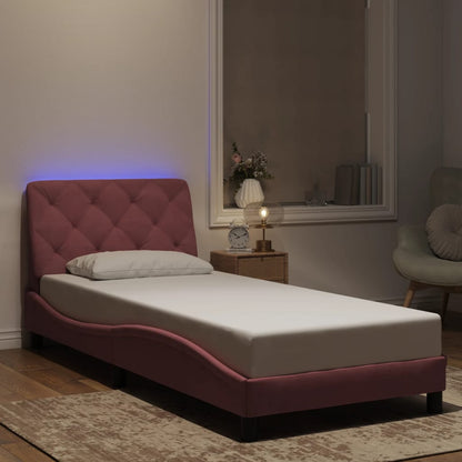 Giroletto Con Led Senza Materasso In Velluto