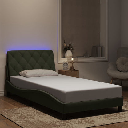 Giroletto Con Led Senza Materasso In Velluto