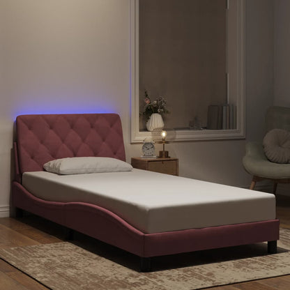 Giroletto Con Led Senza Materasso In Velluto