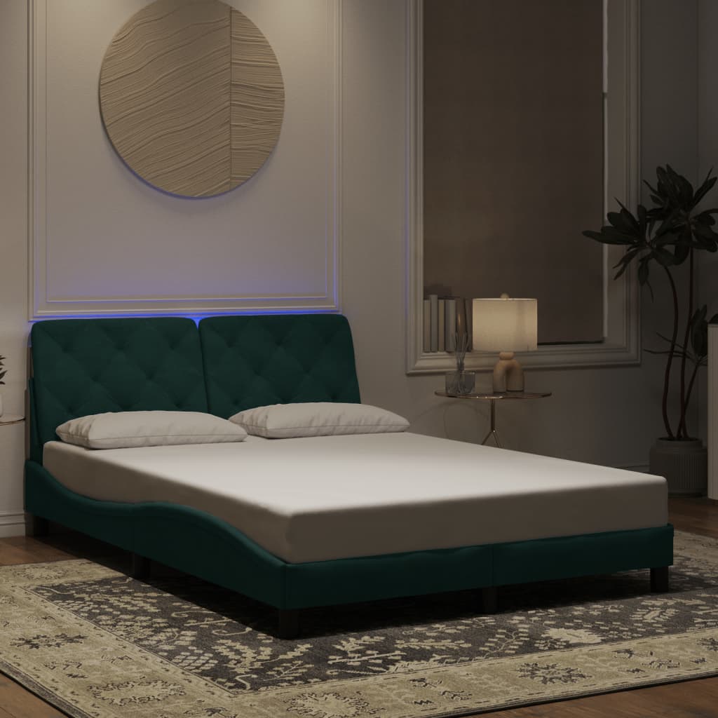 Giroletto Con Led Senza Materasso In Velluto