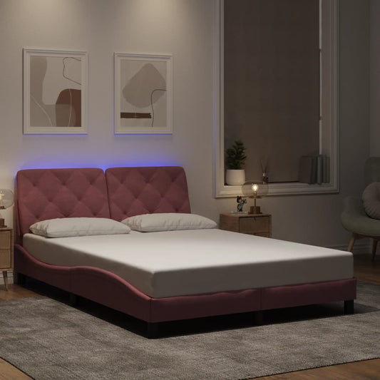 Giroletto Con Led Senza Materasso In Velluto