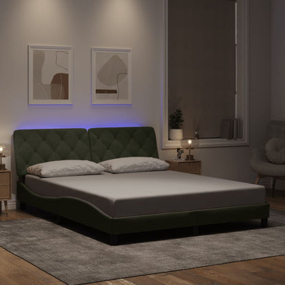 Giroletto Con Led Senza Materasso In Velluto