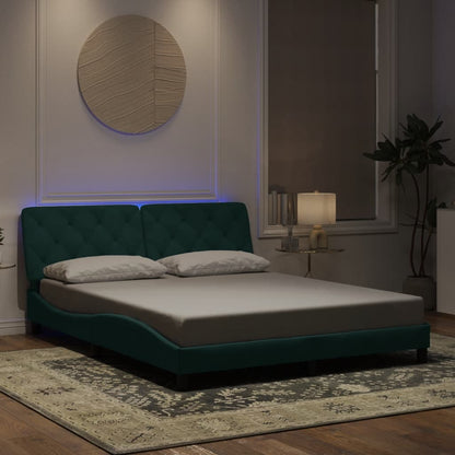 Giroletto Con Led Senza Materasso In Velluto