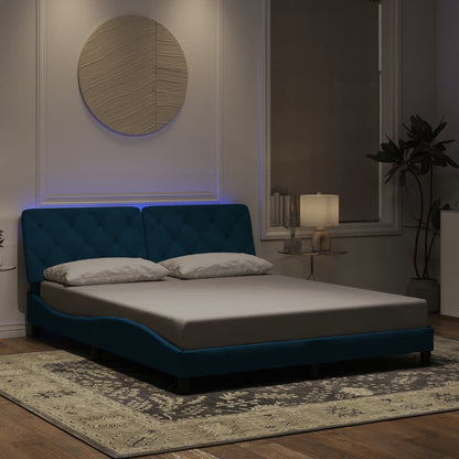 Giroletto Con Led Senza Materasso In Velluto