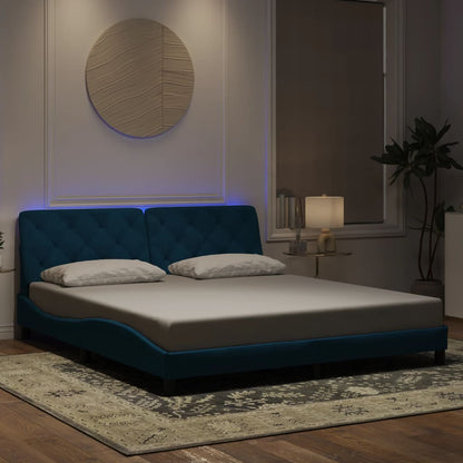 Giroletto Con Led Senza Materasso In Velluto