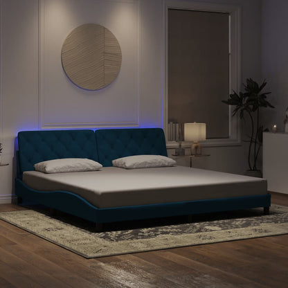 Giroletto Con Led Senza Materasso In Velluto