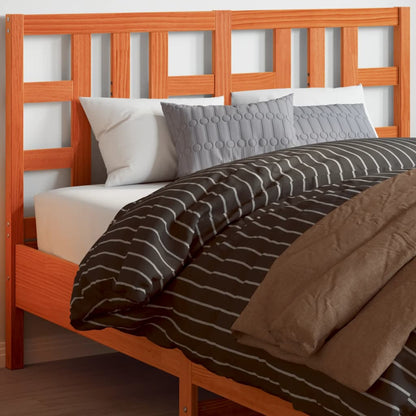 Testiera Per Letto Ambra 156X4X100 Cm In Legno Massello Di Pino