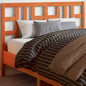 Testiera Per Letto Ambra 156X4X100 Cm In Legno Massello Di Pino