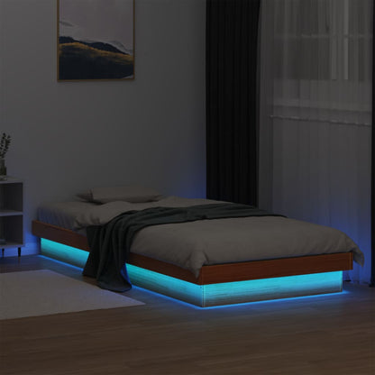 Giroletto Con Led In Legno Massello