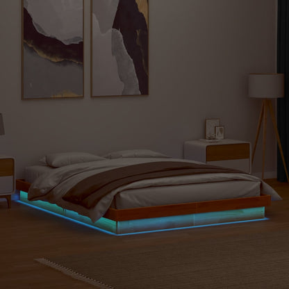 Giroletto Con Led In Legno Massello