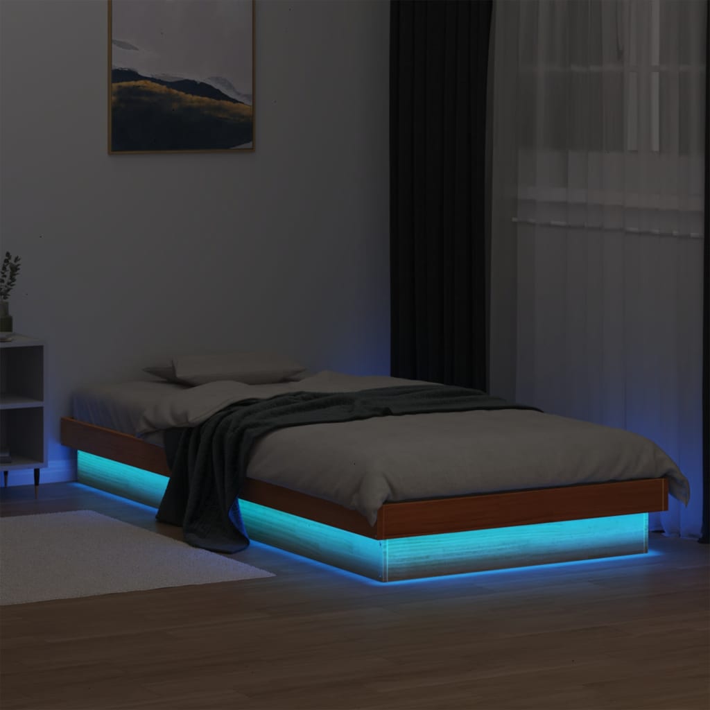 Giroletto Con Led In Legno Massello