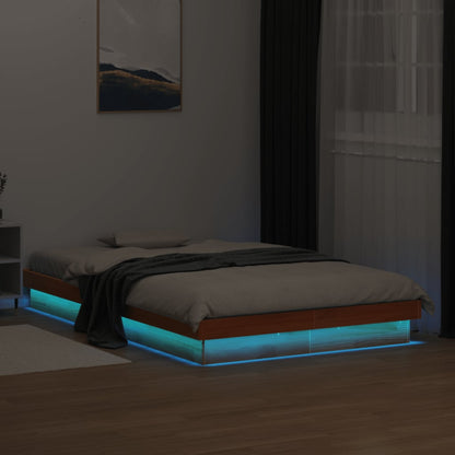 Giroletto Con Led In Legno Massello