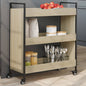 Carrello Da Cucina 70X30X82 Cm Legno Multistrato