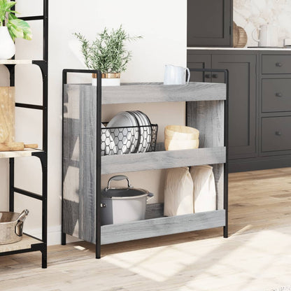 Carrello Da Cucina 70X30X82 Cm Legno Multistrato