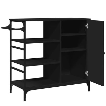 Carrello Da Cucina 87,5X38,5X84,5 Cm In Legno Multistrato
