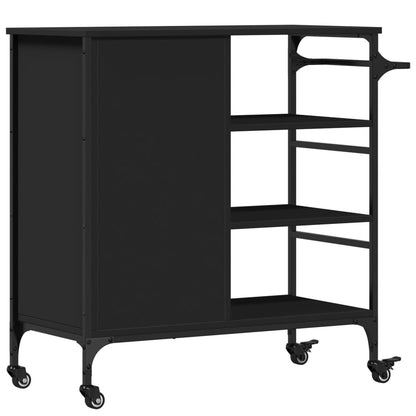 Carrello Da Cucina 87,5X38,5X84,5 Cm In Legno Multistrato