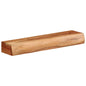 Mensole Da Parete 2 Pz In Legno Massello Di Acacia