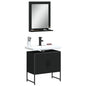Set Mobili Da Bagno 2 Pz In Legno Multistrato