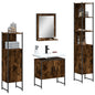 Set Mobili Da Bagno 4 Pz In Legno Multistrato