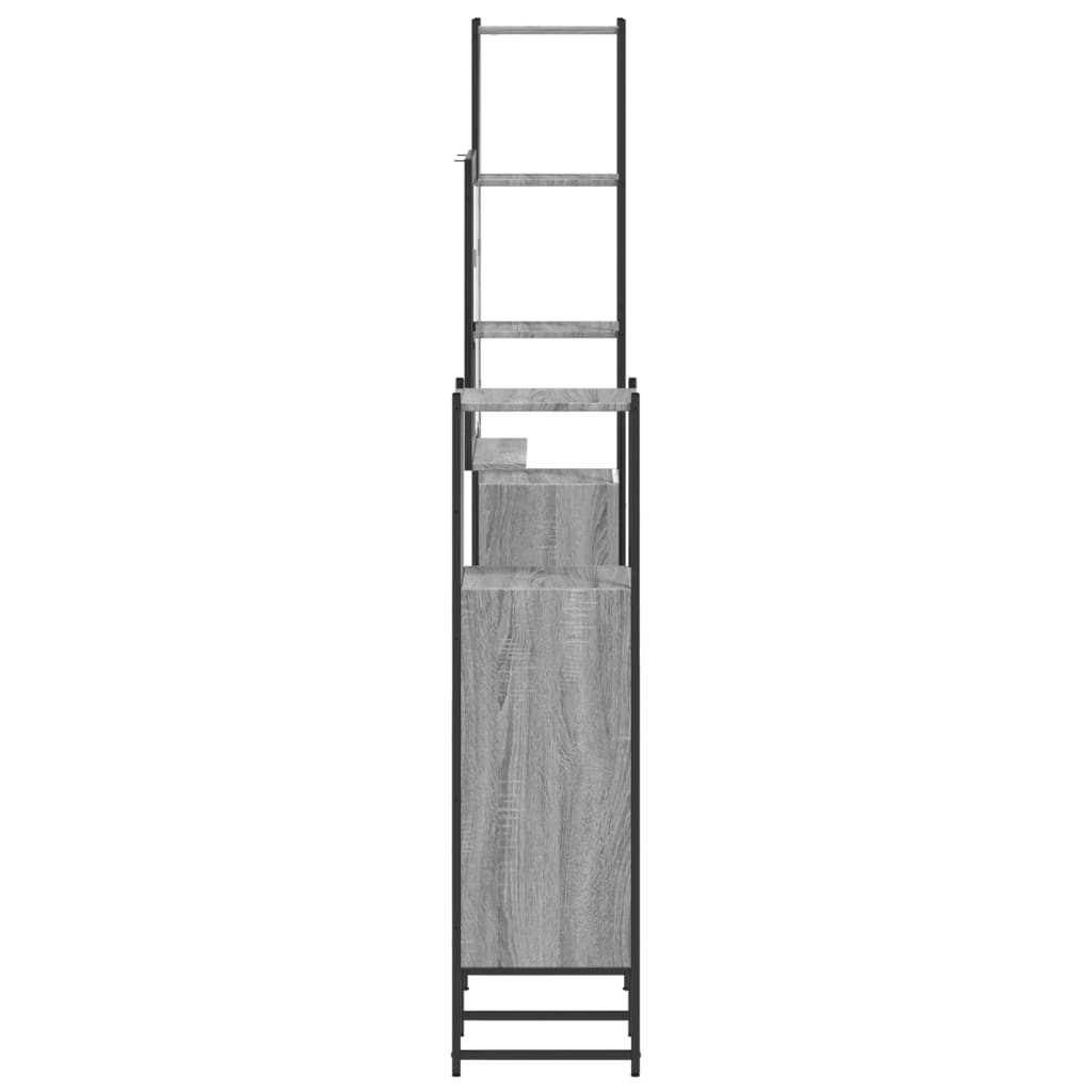 Set Mobili Da Bagno 4 Pz In Legno Multistrato