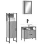 Set Mobili Da Bagno 3 Pz In Legno Multistrato