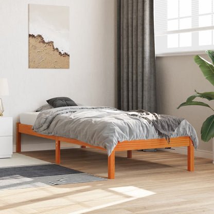 Letto Extra Lungo Senza Materasso In Legno Di Pino