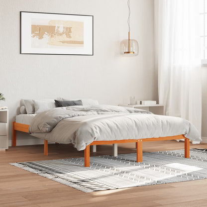 Letto Extra Lungo Senza Materasso In Legno Di Pino