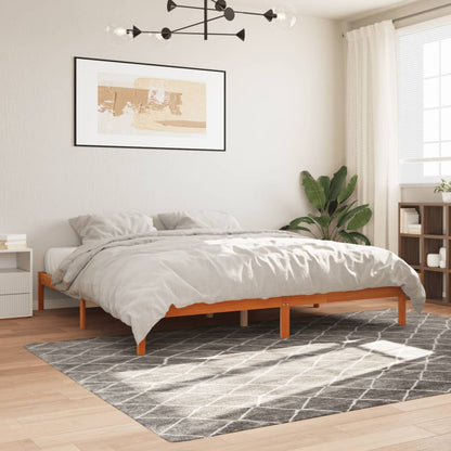 Letto Extra Lungo Senza Materasso In Legno Di Pino