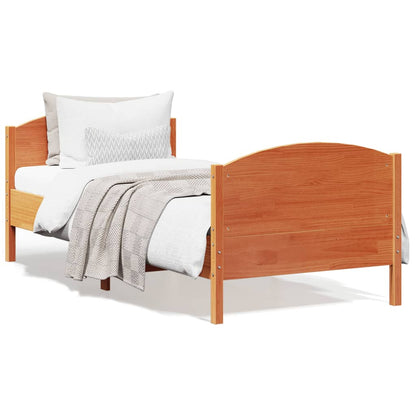 Letto Senza Materasso In Legno Massello Di Pino