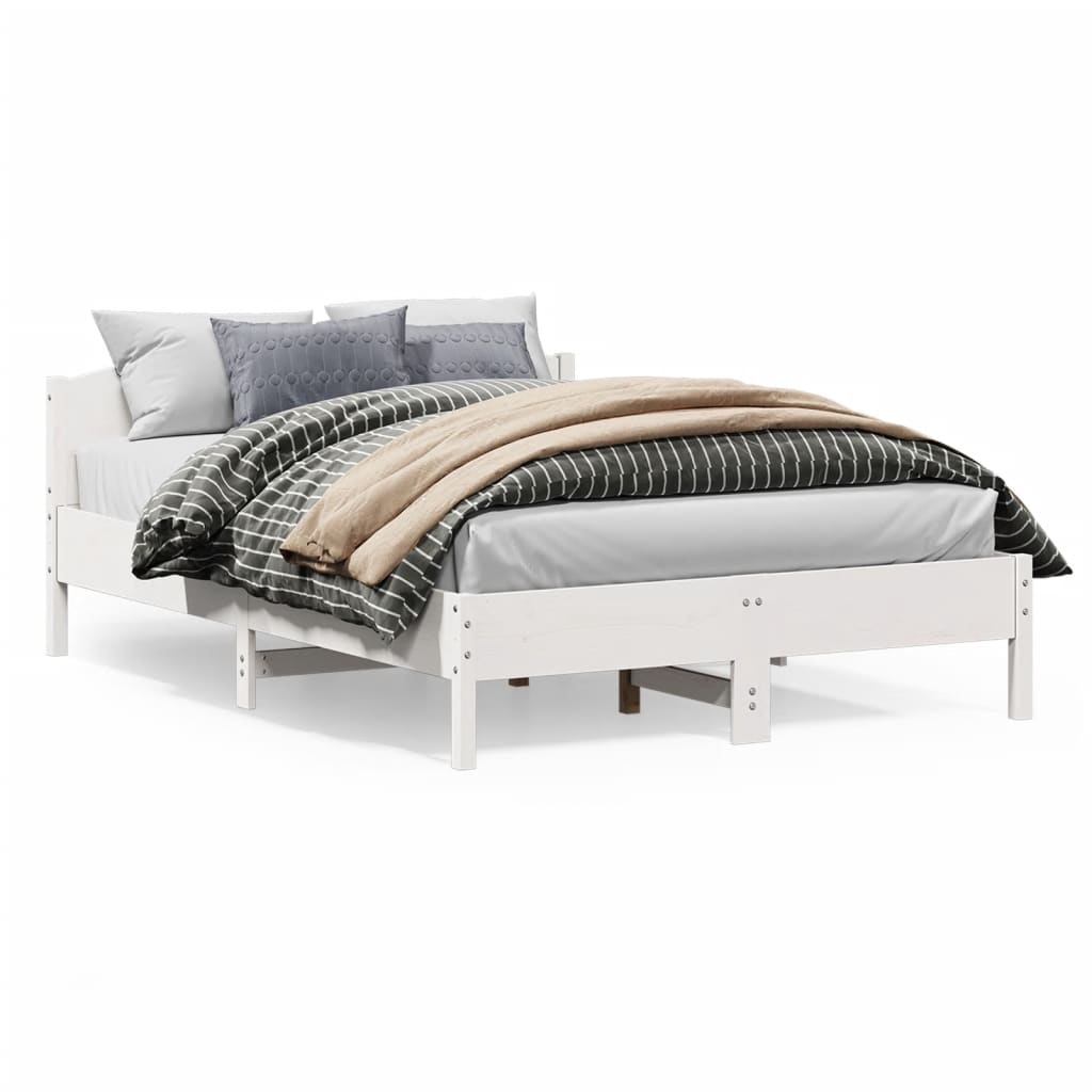 Letto Senza Materasso In Legno Massello Di Pino