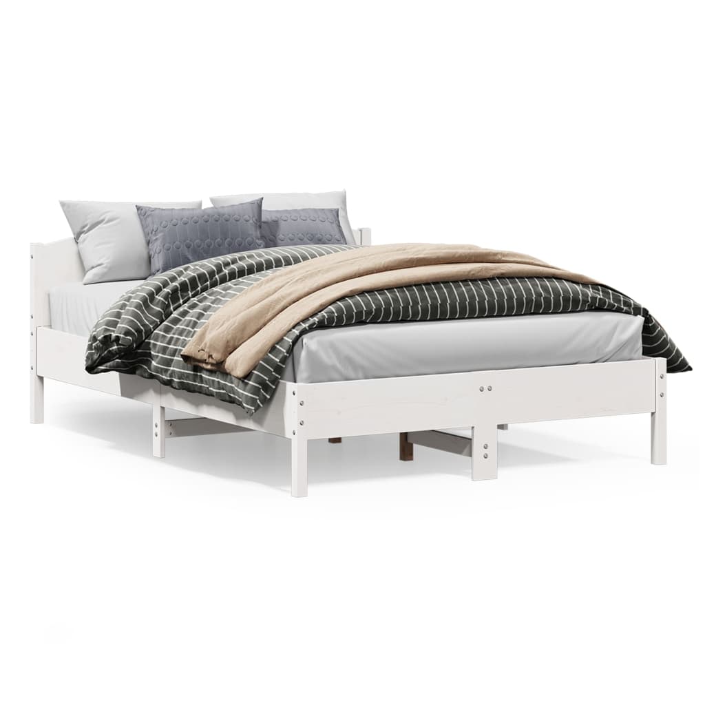 Letto Senza Materasso In Legno Massello Di Pino