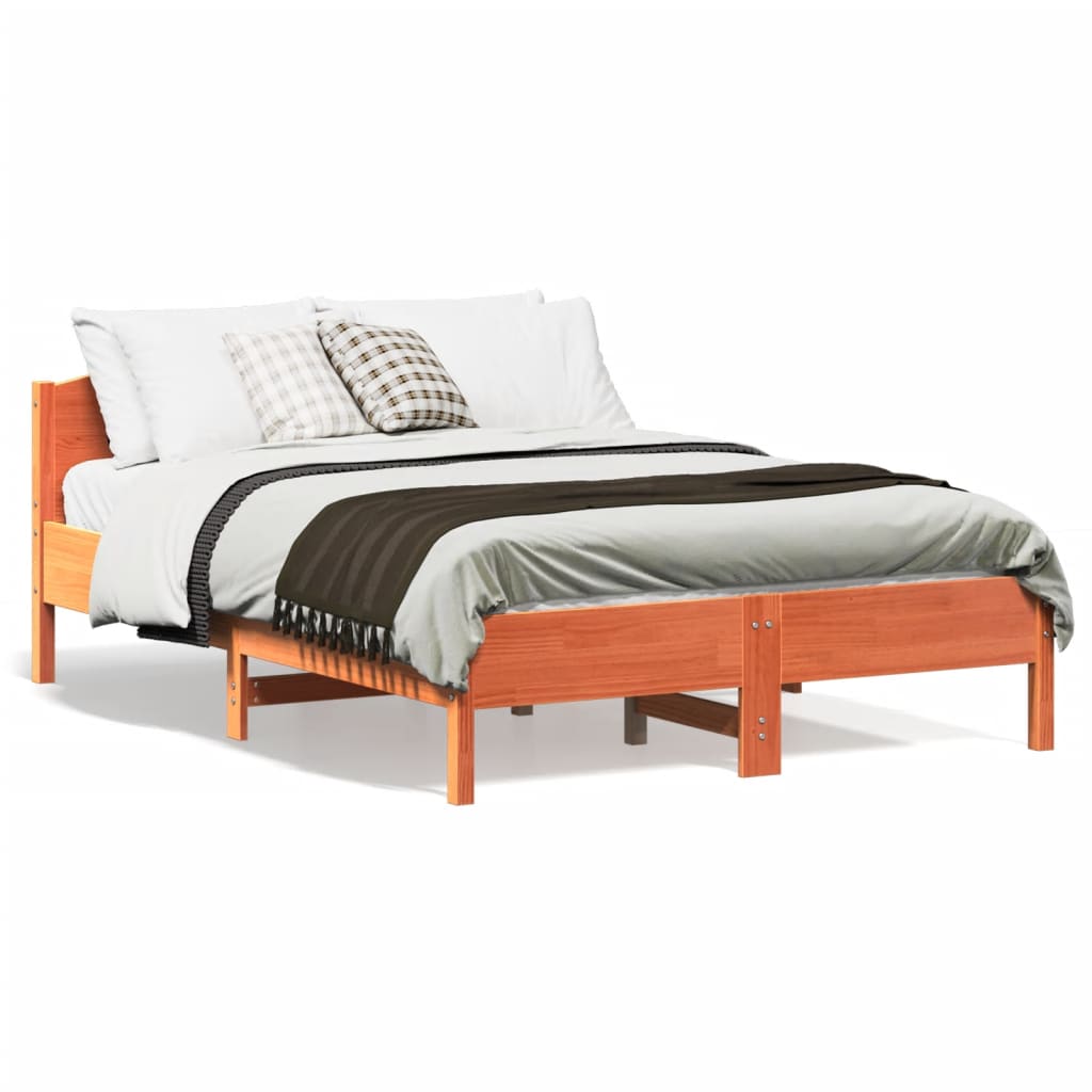 Letto Senza Materasso In Legno Massello Di Pino
