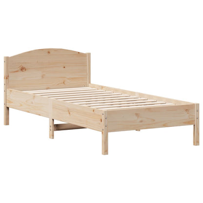 Letto Senza Materasso In Legno Massello Di Pino