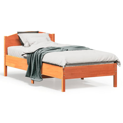 Letto Senza Materasso In Legno Massello Di Pino